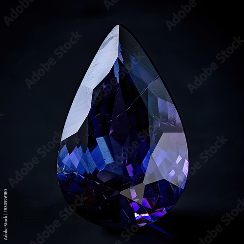 Violet-Blue Iolite with Pleochroism photo