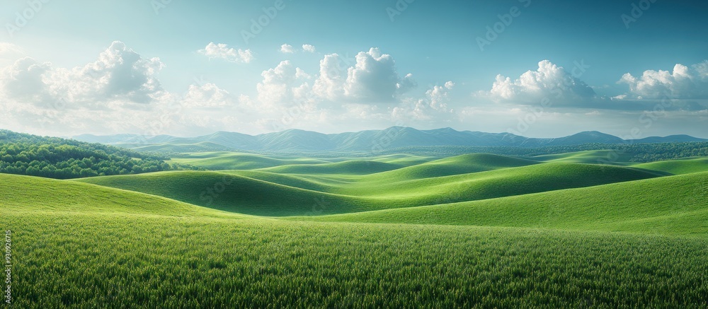 Rolling Hills and Green Fields Rolling Hills and Green Fields
