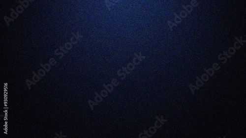 Blue navy grainy gradient abstract background, noise texture effect, banner poster header design