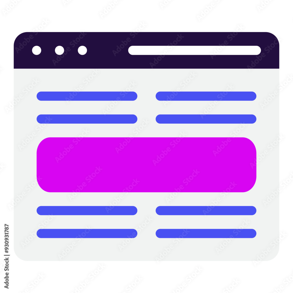 Banner digital marketing icon illustration Banner digital marketing icon illustration