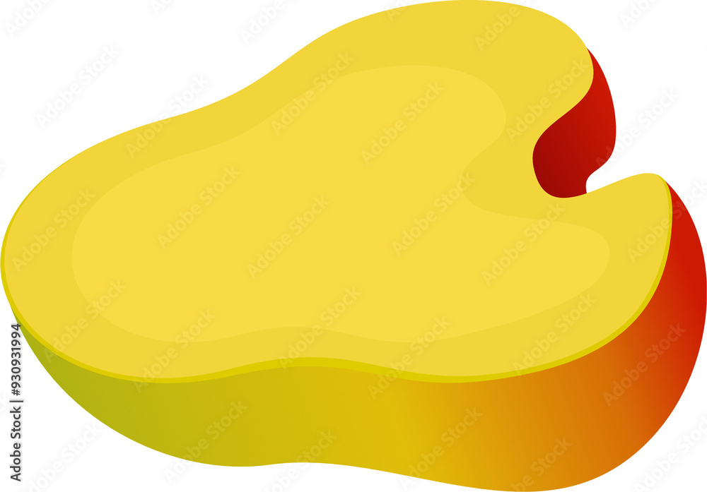 Sliced Water Apple Fruit Illustration Sliced Water Apple Fruit Illustration