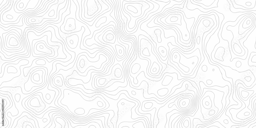 Vector seamless wave stripe topography map pattern camping grid cartography diagram black and white geometric carve wave line. abstract landscape topography line map wavy texture design background. Vector seamless wave stripe topography map pattern camping grid cartography diagram black and white geometric carve wave line. abstract landscape topography line map wavy texture design background.