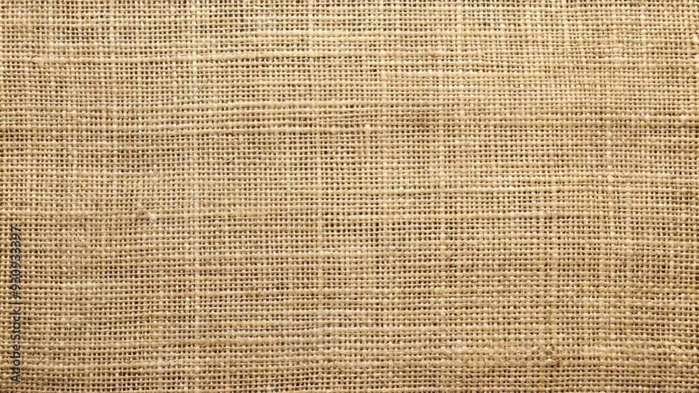 Fototapeta premium Natural textured sackcloth background, sackcloth, texture, background, natural, rustic, burlap, fabric, material, woven, organic