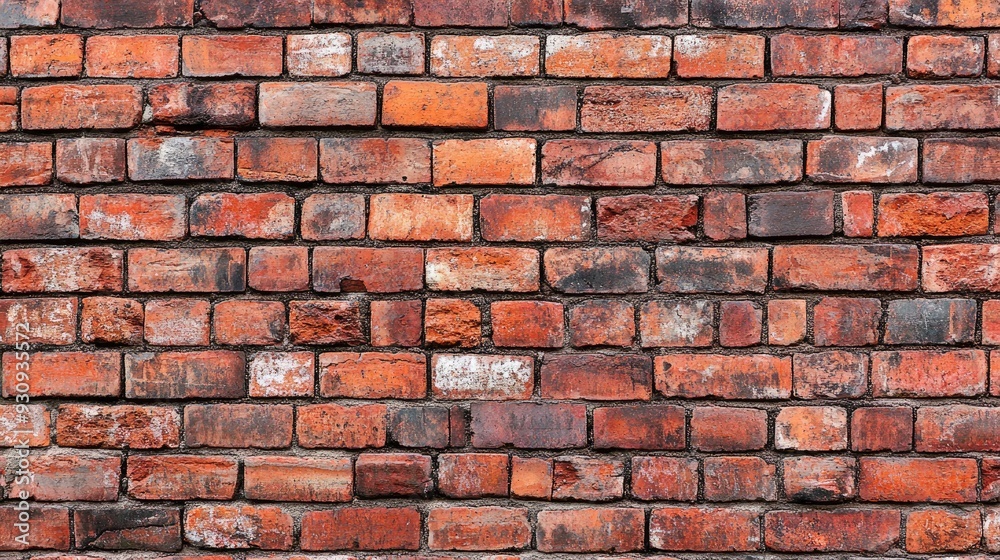 Red brick wall. Texture of old dark brown and red brick wall panoramic backgorund , ai Red brick wall. Texture of old dark brown and red brick wall panoramic backgorund , ai