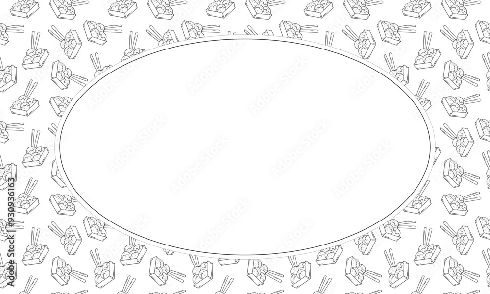 food and beverage frame in doodle style frame background food and beverage frame in doodle style frame background