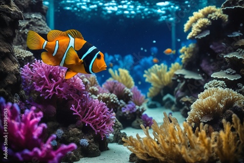 Clownfish among Coral Reefs