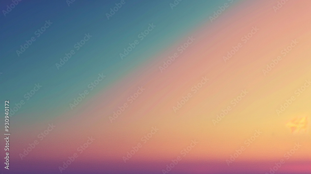 Naklejka premium abstract gradient with a yellow and dark blue color background. minimalist background