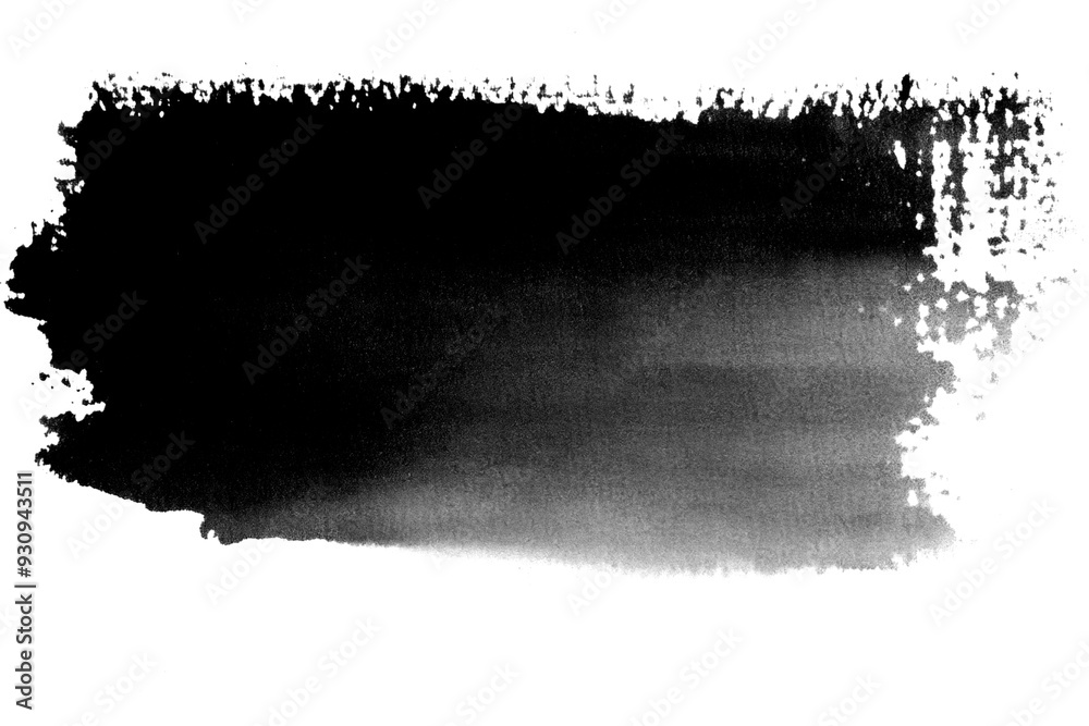 Fototapeta premium Ink Blot Mask Effect Photo Overlays - High-Resolution Artistic Overlays with Dramatic Ink Blot Effects for Creative Photography and Design Projects. Generated AI