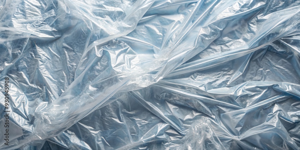 Abstract plastic wrap texture with shiny and crinkled surface, plastic, wrap, texture, abstract, shiny, crinkled,glossy