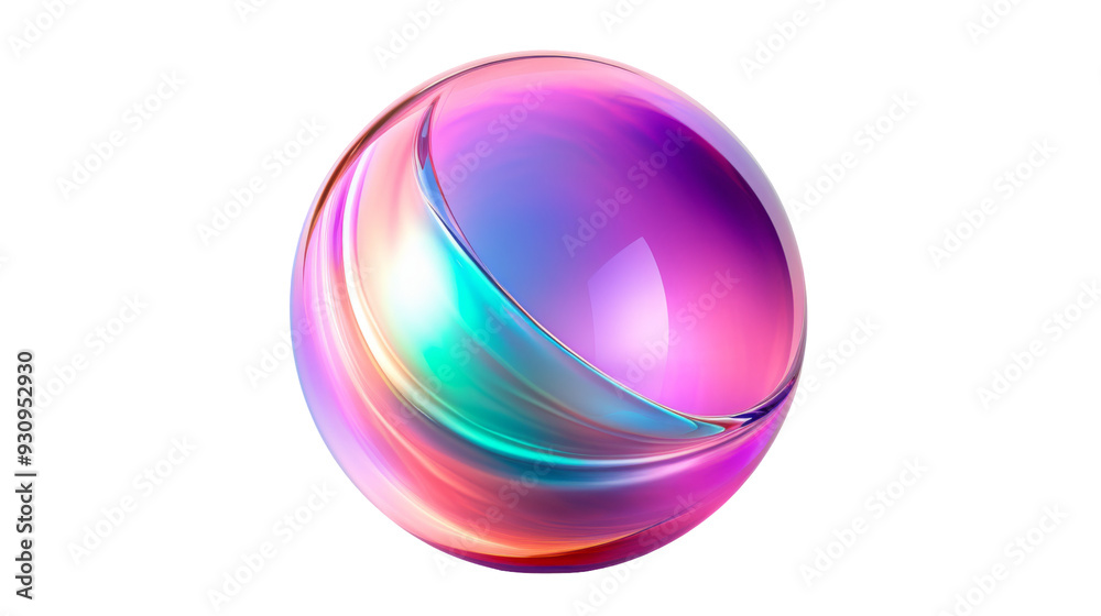 A colorful, glossy sphere with a blend of vibrant hues and smooth curves. A colorful, glossy sphere with a blend of vibrant hues and smooth curves.