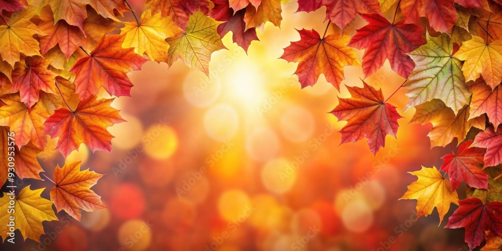 Autumn leaves in vibrant shades of red, orange and yellow , Fall, foliage, seasonal, nature, colorful, vibrant, changing, autumnal Autumn leaves in vibrant shades of red, orange and yellow , Fall, foliage, seasonal, nature, colorful, vibrant, changing, autumnal