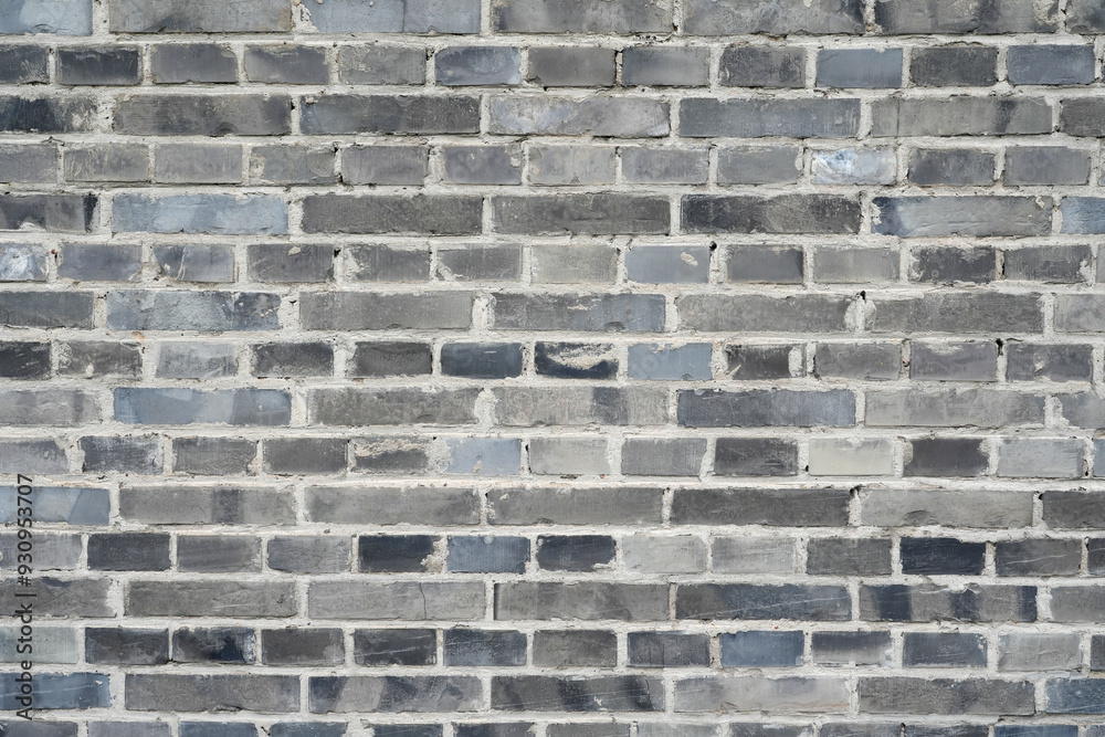 facade view of old grunge brick wall background facade view of old grunge brick wall background