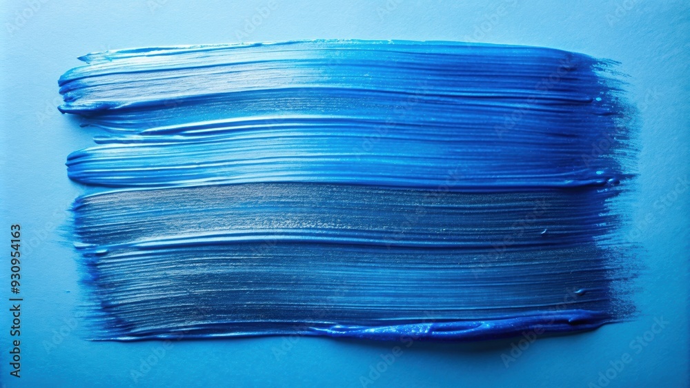 Blue metallic paint brush strokes on a blue background, metallic, paint, brush strokes, blue, background, texture, abstract Blue metallic paint brush strokes on a blue background, metallic, paint, brush strokes, blue, background, texture, abstract