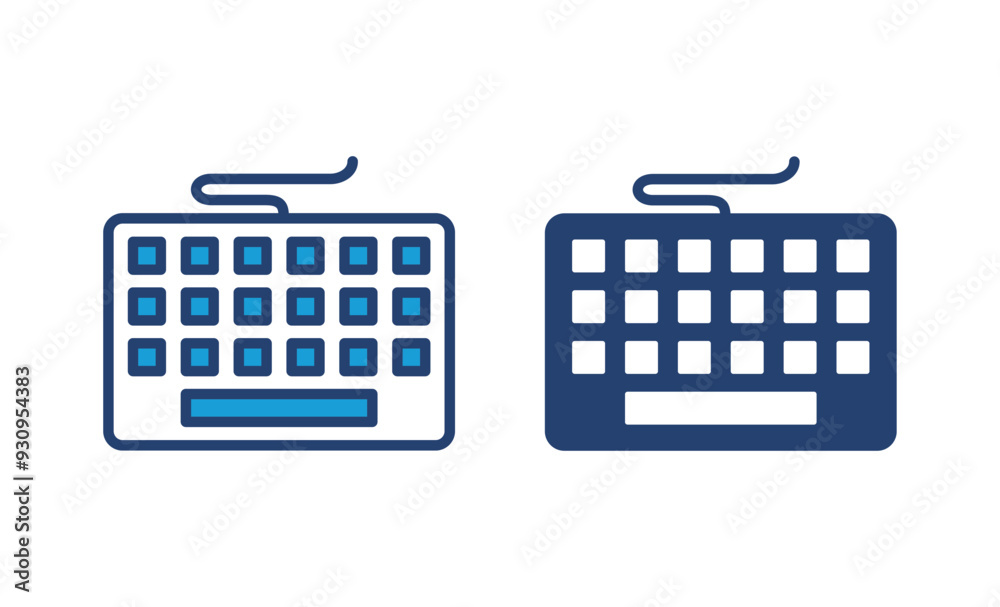 Keyboard icon vector. keyboard vector symbol Keyboard icon vector. keyboard vector symbol
