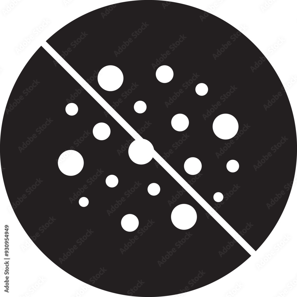 Fabric Specification Vector Icon - Soil Release Fabric Specification Vector Icon - Soil Release
