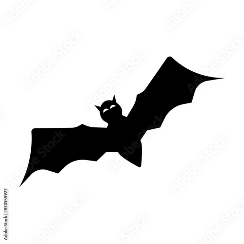 Happy Hallowen icon vector. silhouette house and moon