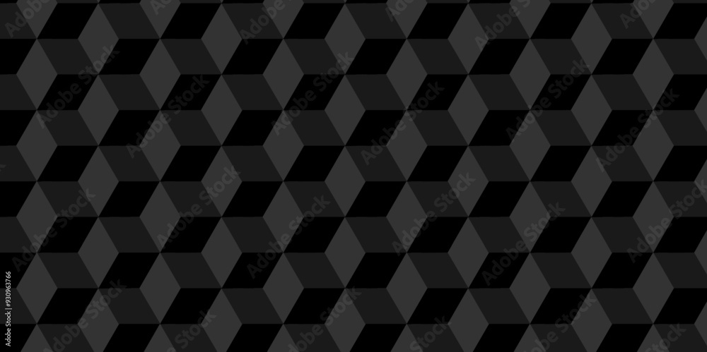 Minimal vector cubes geometric tile and mosaic wall grid backdrop digital hexagon technology wallpaper background. dark black block cube structure backdrop grid triangle texture vintage design.
Minimal vector cubes geometric tile and mosaic wall grid backdrop digital hexagon technology wallpaper background. dark black block cube structure backdrop grid triangle texture vintage design.