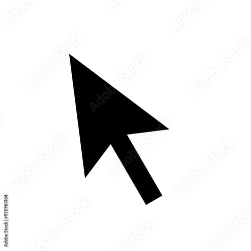 Free Download 黒のマウスカーソル - GFXLoad
