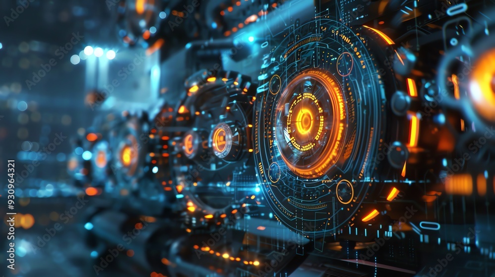 Futuristic Technology Interface Futuristic Technology Interface