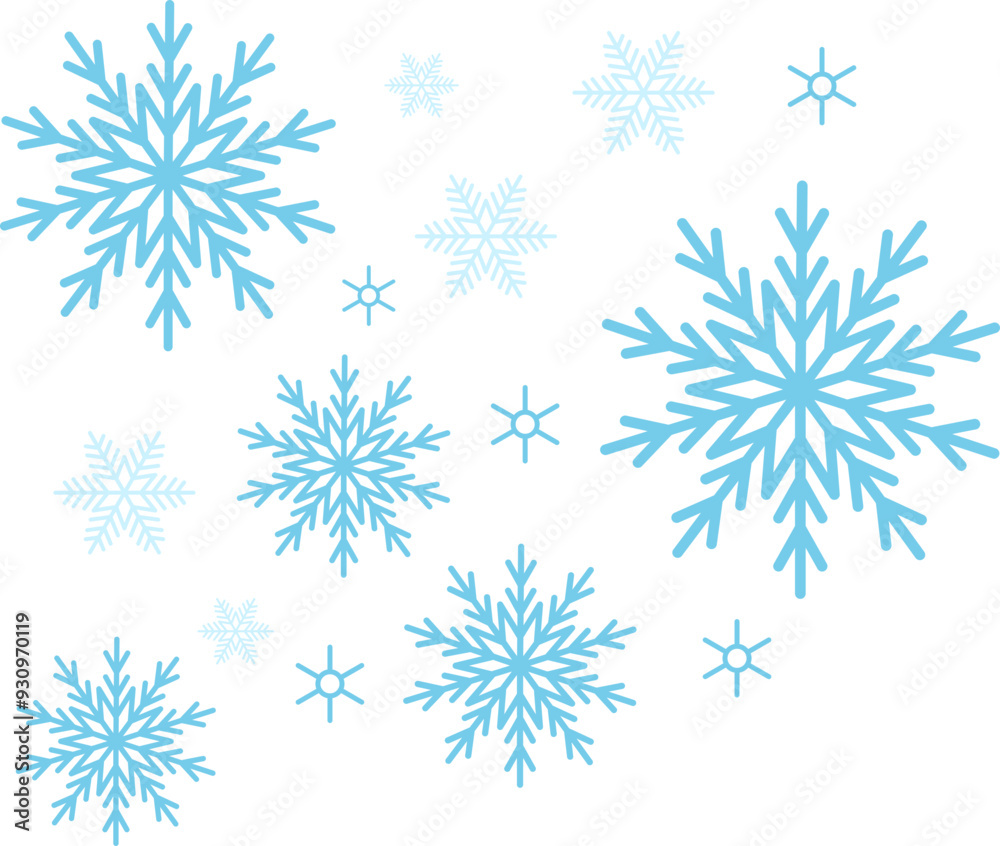 Snowflake Decoration Border