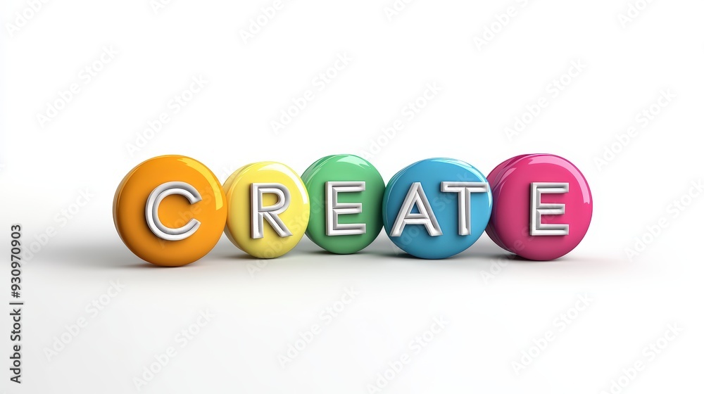 Create Spelled Out With Buttons, Isolated On White Background, Ideal For Crafting-Themed Designs And Diy Projects . Generative ai Create Spelled Out With Buttons, Isolated On White Background, Ideal For Crafting-Themed Designs And Diy Projects . Generative ai