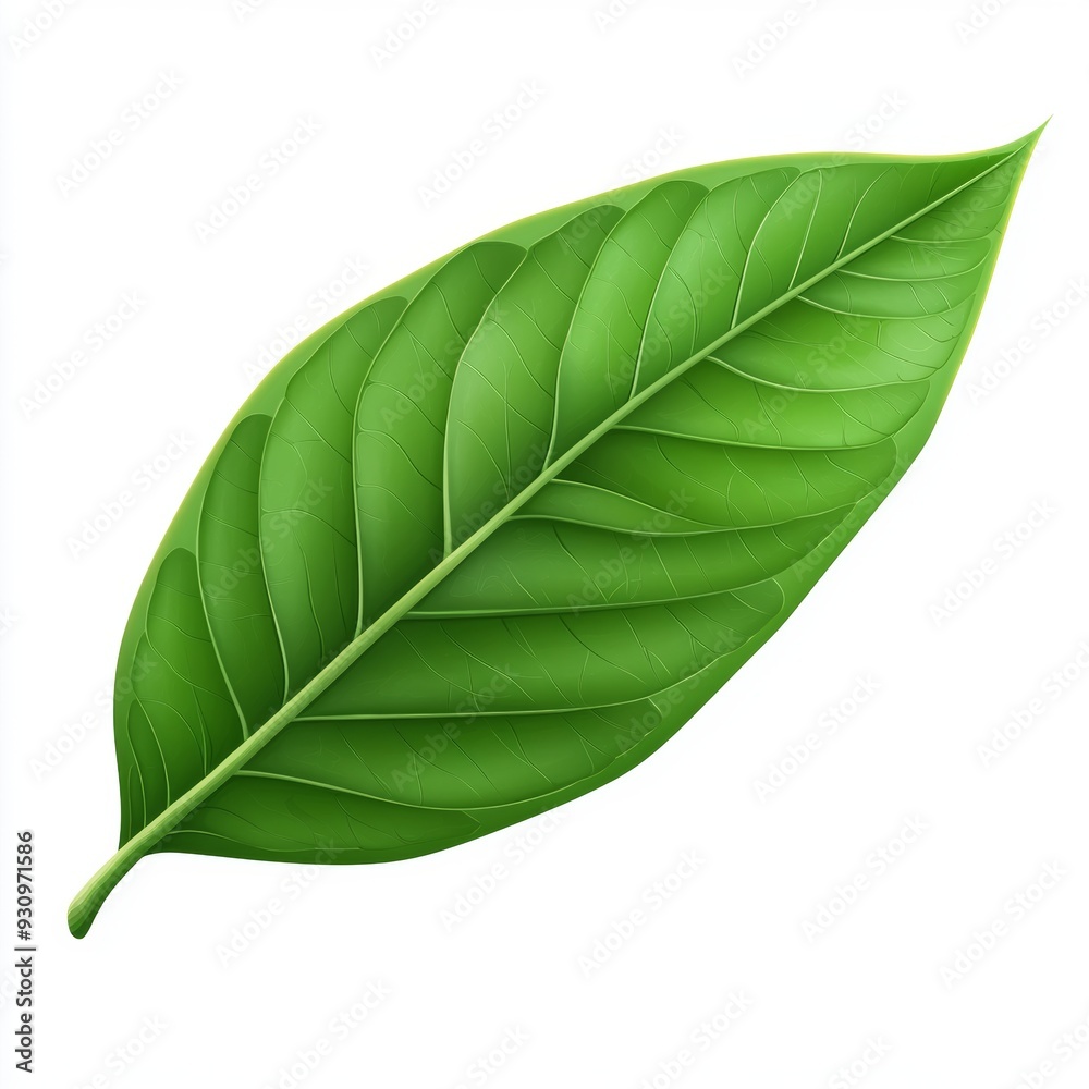 Obraz premium vector graphic of a camphor leaf