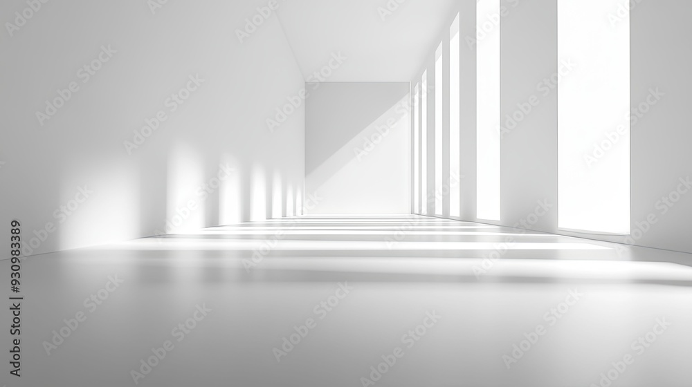 Minimalist Abstract White Gradient. Clean and simple design concept Minimalist Abstract White Gradient. Clean and simple design concept
