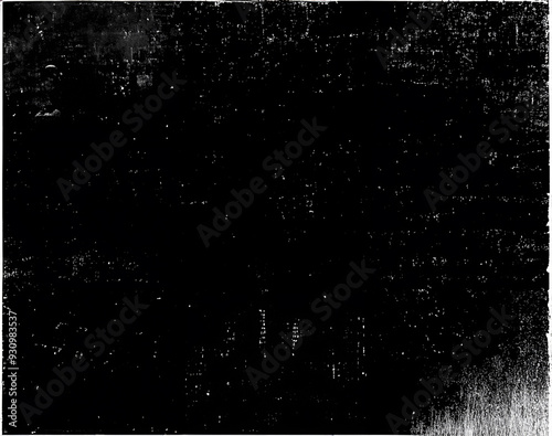 Retro Film Texture on Transparent Background