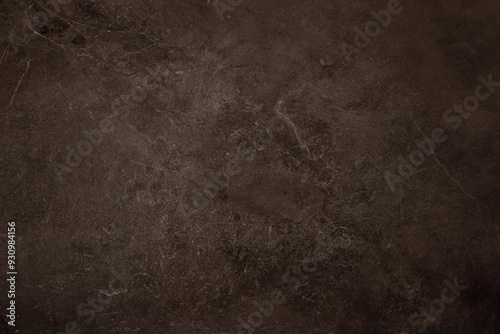 High-Resolution Dark Brown Slate Texture - Natural Black Stone Wall Background