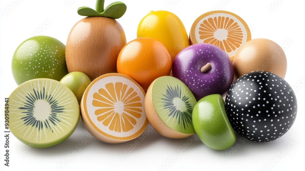A vibrant arrangement of various fruits showcasing colorful designs and textures, perfect for food-related projects and themes. A vibrant arrangement of various fruits showcasing colorful designs and textures, perfect for food-related projects and themes.
