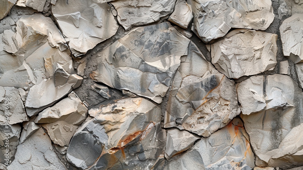 A detailed stone pattern abstract background with intricate, natural formations and varying shades of gray and beige, adding texture and depth to any visual project A detailed stone pattern abstract background with intricate, natural formations and varying shades of gray and beige, adding texture and depth to any visual project