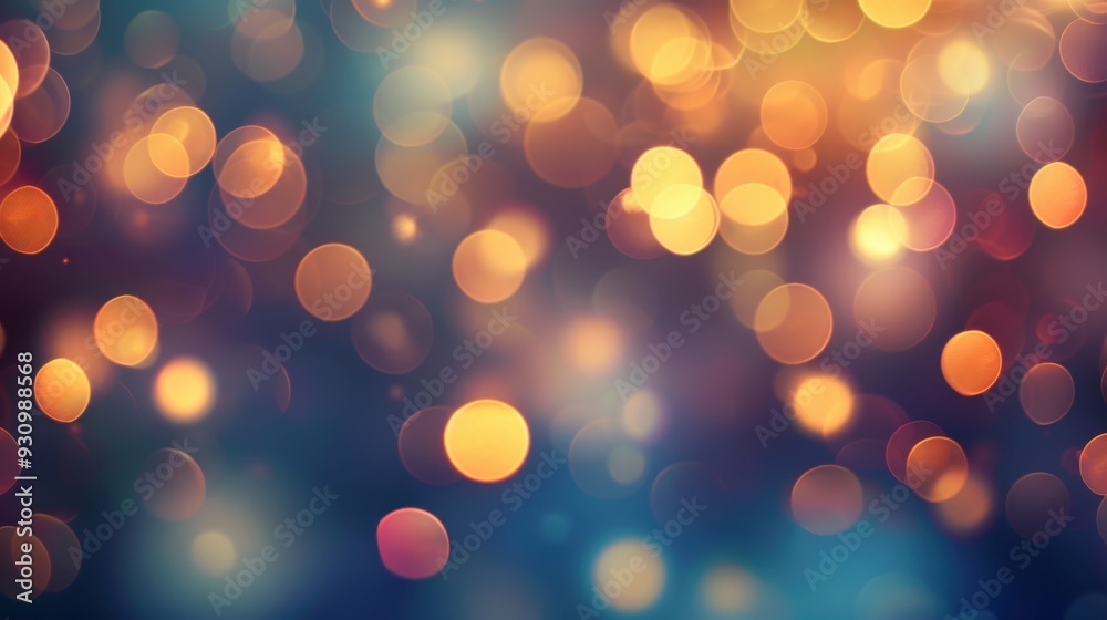 A bokeh background with soft, out-of-focus lights in warm tones, creating a beautiful and dreamy effect that adds elegance and sophistication to any design A bokeh background with soft, out-of-focus lights in warm tones, creating a beautiful and dreamy effect that adds elegance and sophistication to any design