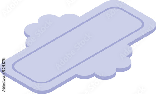 Soft and comfortable sanitary pad, offering reliable protection and discretion during a woman's menstrual cycle