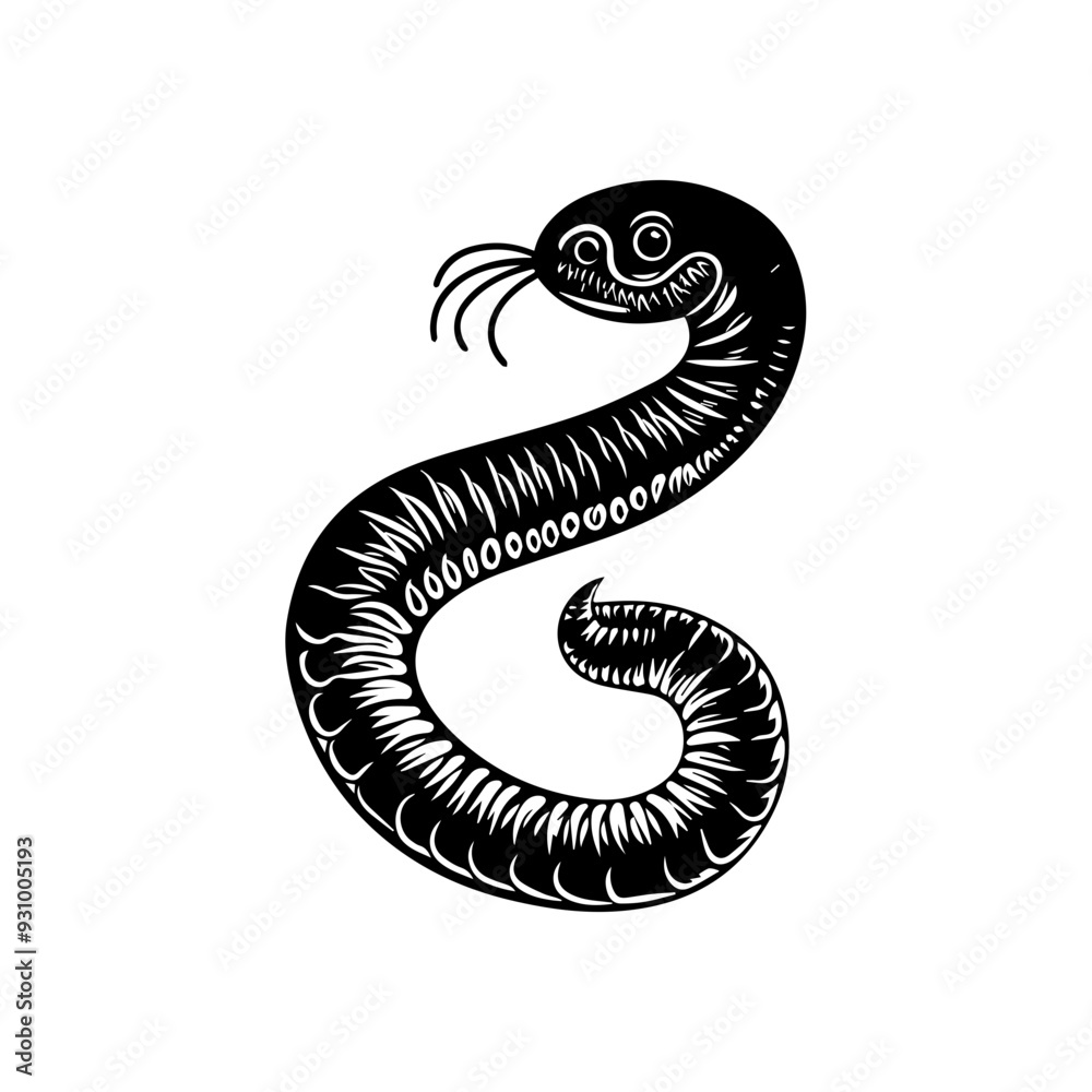 Fototapeta premium black and white animal vector types of animals about animals