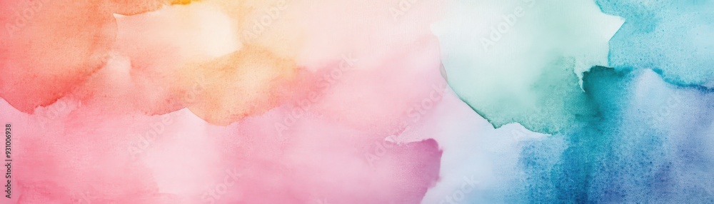 A vibrant watercolor abstract background featuring soft hues of pink, blue, and orange to inspire creativity and imagination. A vibrant watercolor abstract background featuring soft hues of pink, blue, and orange to inspire creativity and imagination.