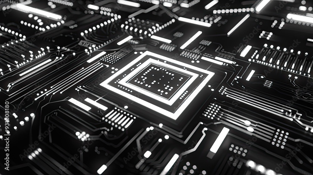 Circuitry: Abstract Representation of Technology Circuitry: Abstract Representation of Technology