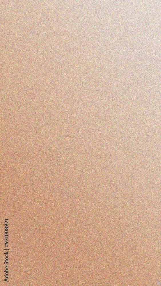 Fototapeta premium Glowing abstract gradient shape on brown tan grainy background minimal header cover poster design copy space