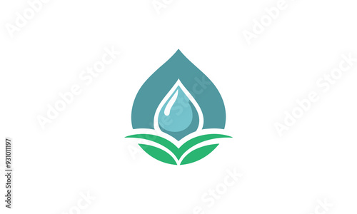 Irrigation logo design vector, drip Irrigation logo design, Creative Irrigation logo, irrigation system logo, sprinkler irrigation services logo design vector illustration