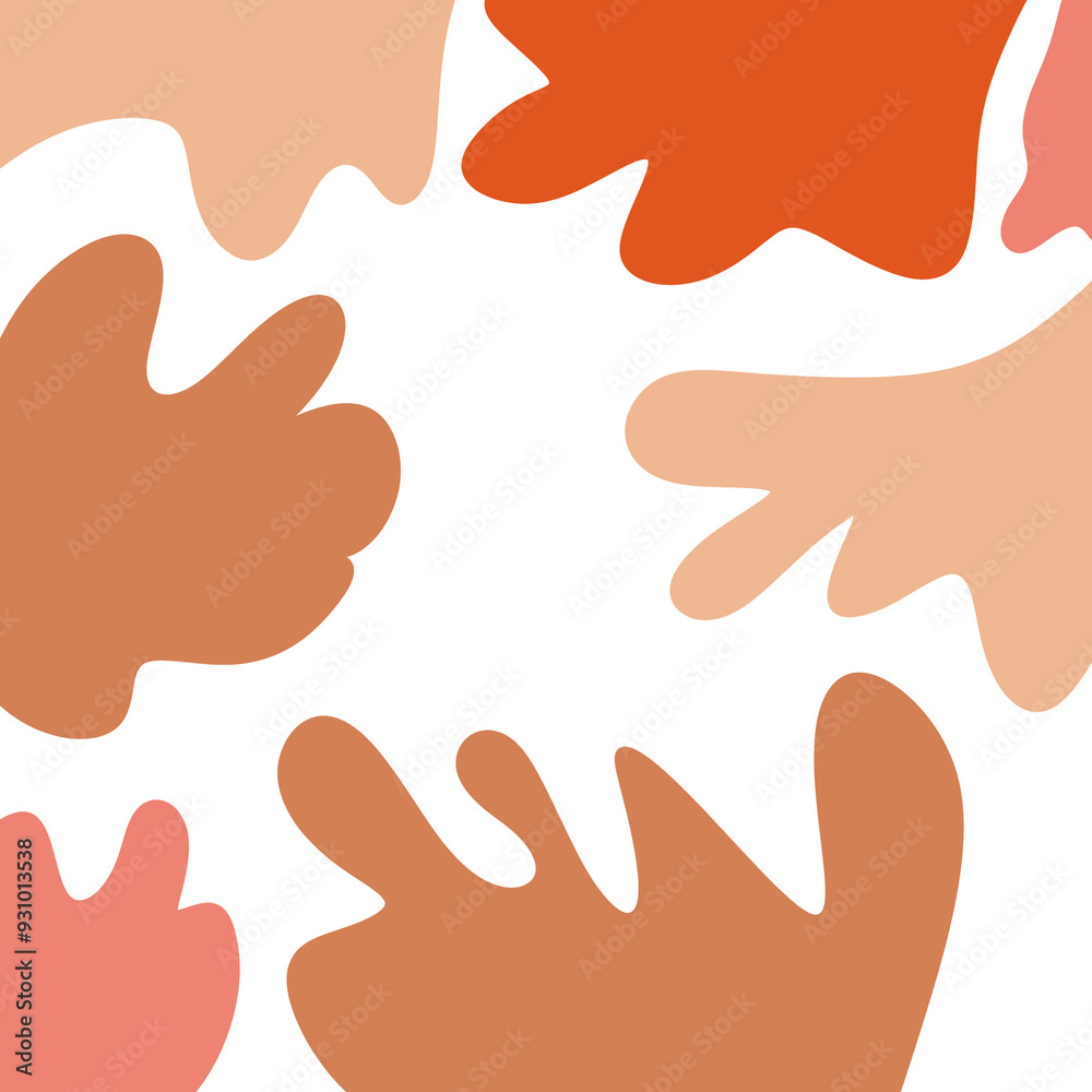Neutral Abstract Shapes Background Neutral Abstract Shapes Background