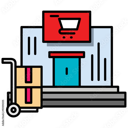 Supermarket Icon