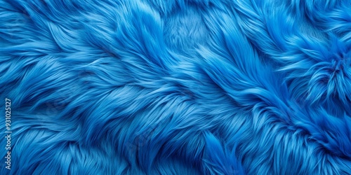Smooth and luxurious blue fur texture background exuding elegance and sophistication , luxurious, blue, fur, texture