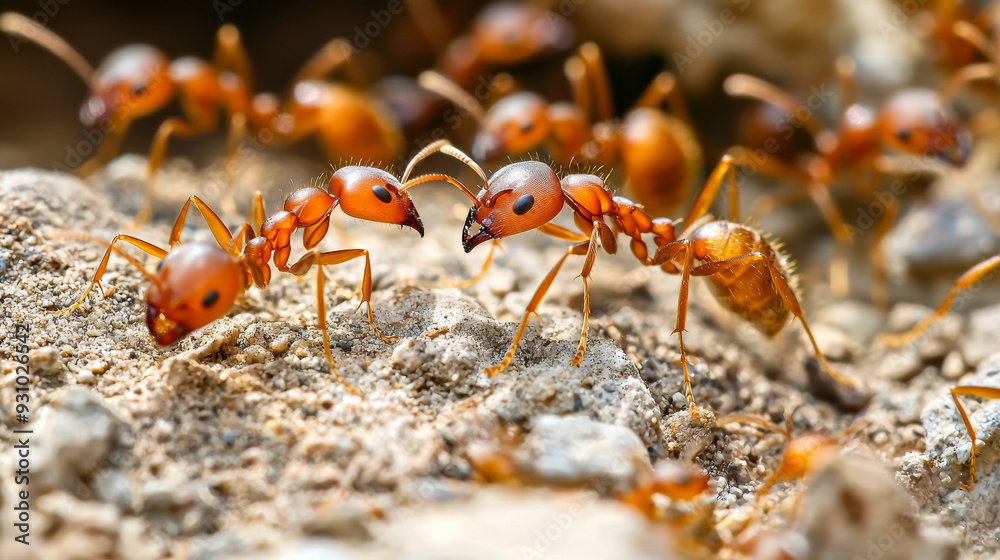 “In Unison: The Ants’ Collective Journey” “In Unison: The Ants’ Collective Journey”