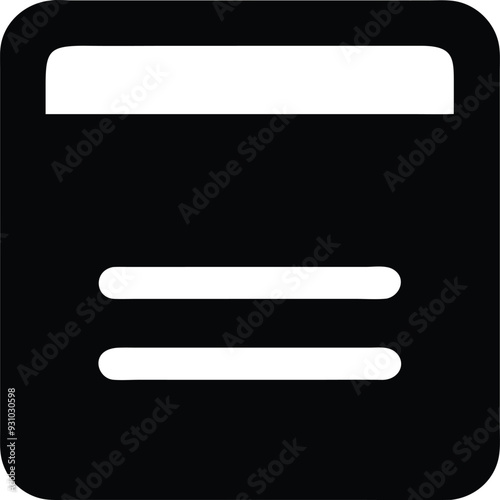 a black and white icon of a wallet