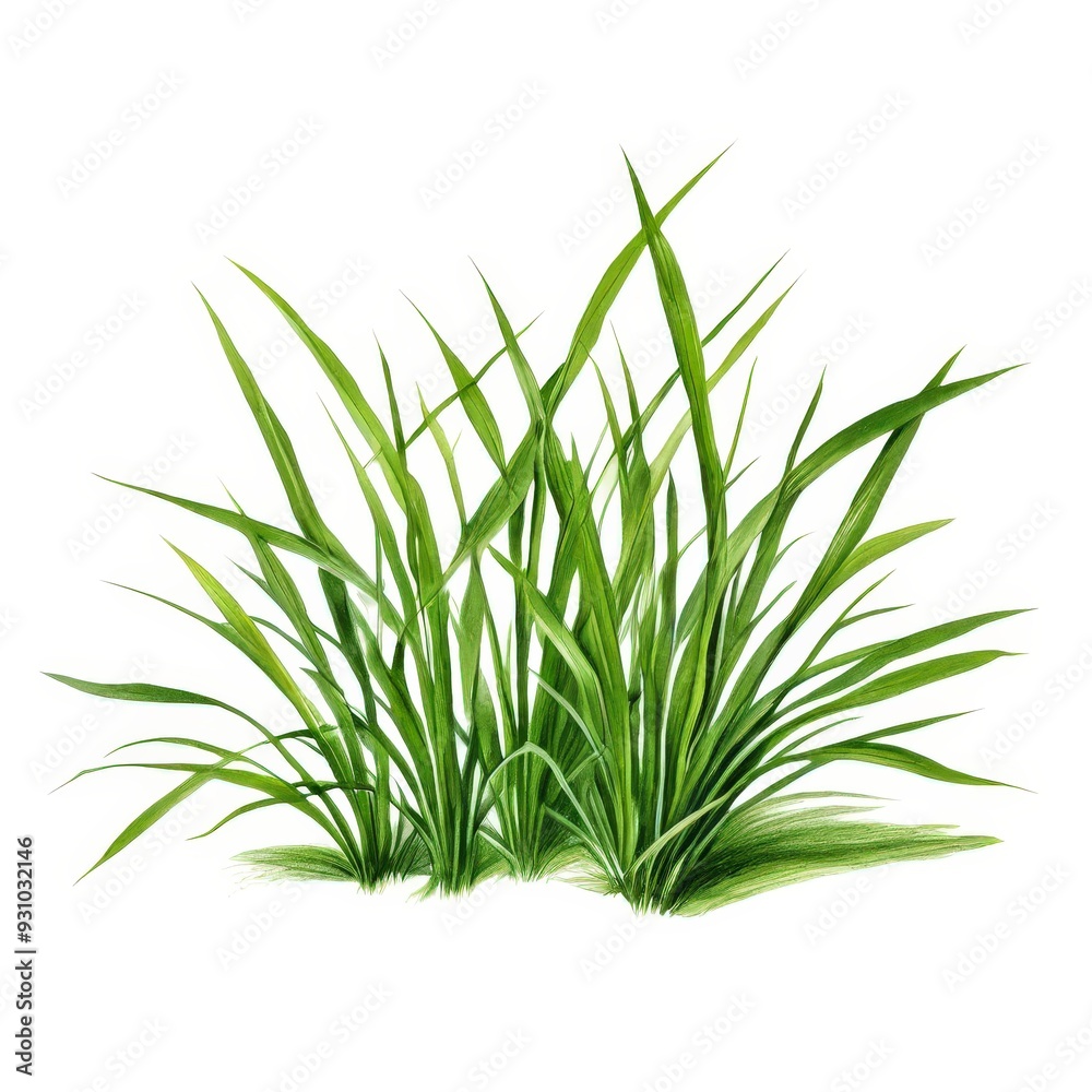 Fototapeta premium the AI Image Generator, resolution image of fresh green grass with