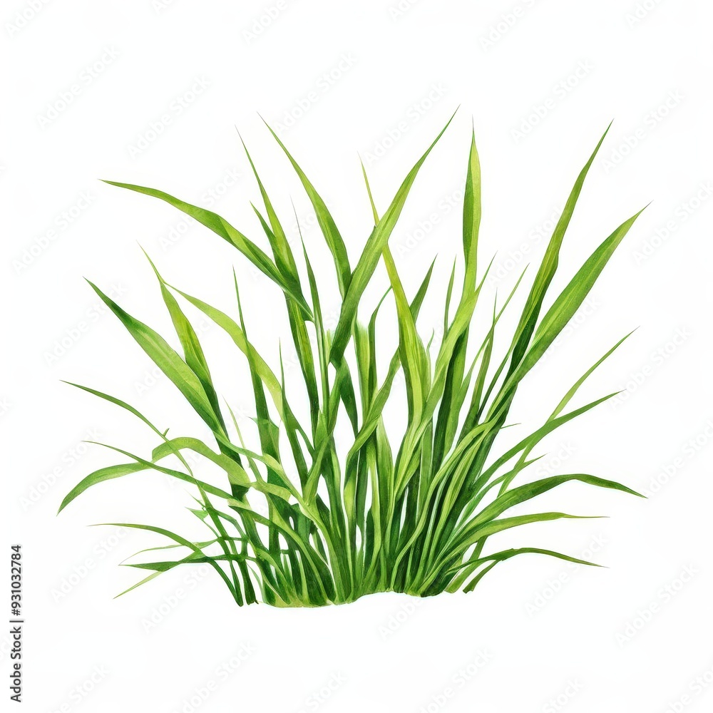 Fototapeta premium the AI Image Generator, resolution image of fresh green grass with