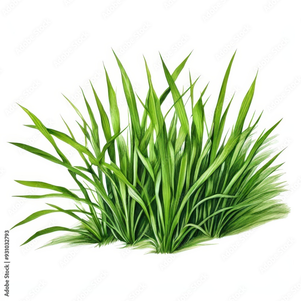 Fototapeta premium the AI Image Generator, resolution image of fresh green grass with