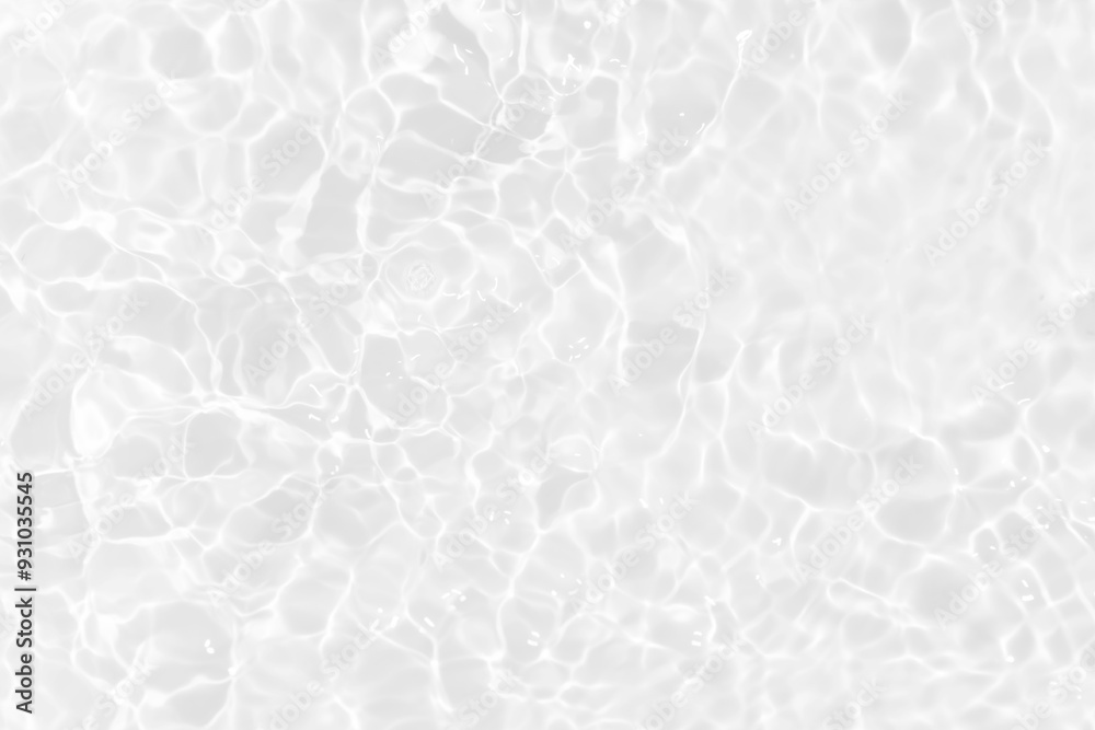 White water with ripples on the surface. Defocus blurred transparent white colored clear calm water surface texture with splashes and bubbles. Water waves with shining pattern texture background. White water with ripples on the surface. Defocus blurred transparent white colored clear calm water surface texture with splashes and bubbles. Water waves with shining pattern texture background.