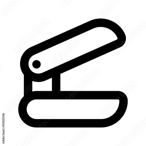 stapler line icon