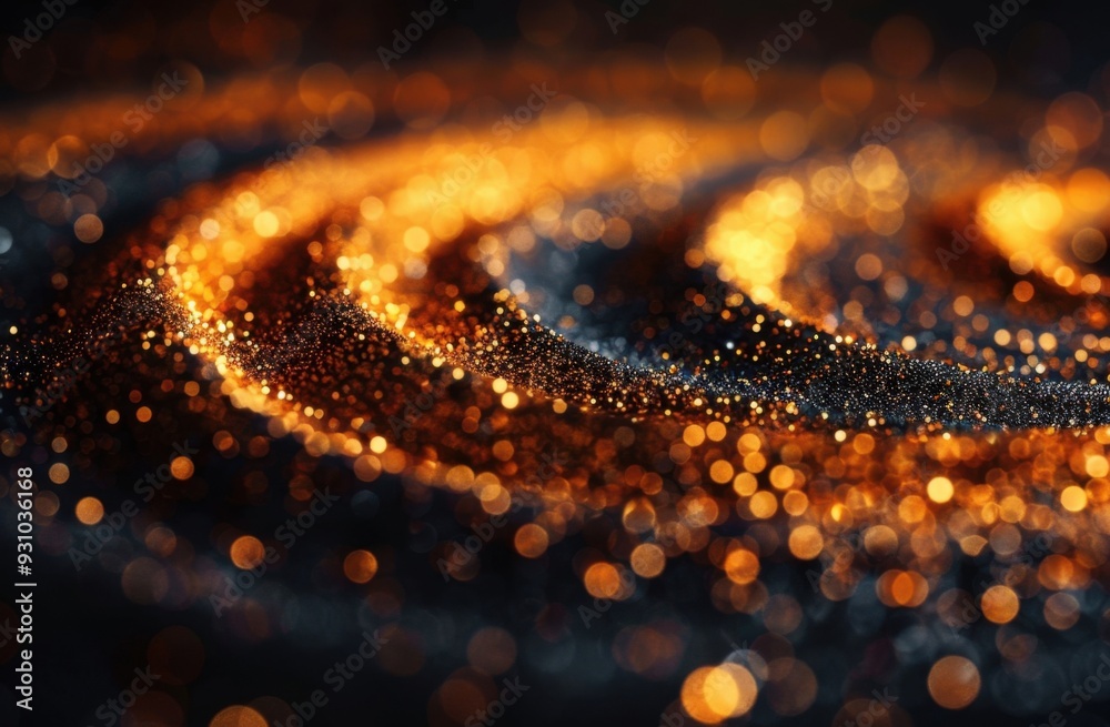 Abstract Golden Glow Abstract Golden Glow