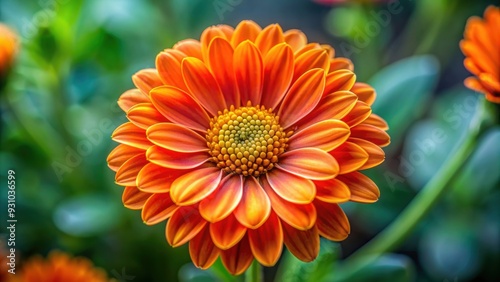 Close up of a vibrant orange flower with delicate petals, orange, flower, close up, vibrant, petal, blossom, nature